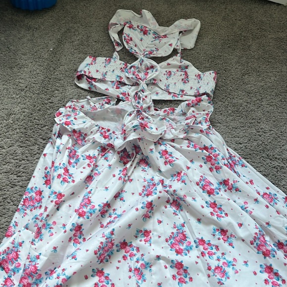 HELLO MOLLY WANDERING HEIGHTS DRESS WHITE. - Picture 7 of 8